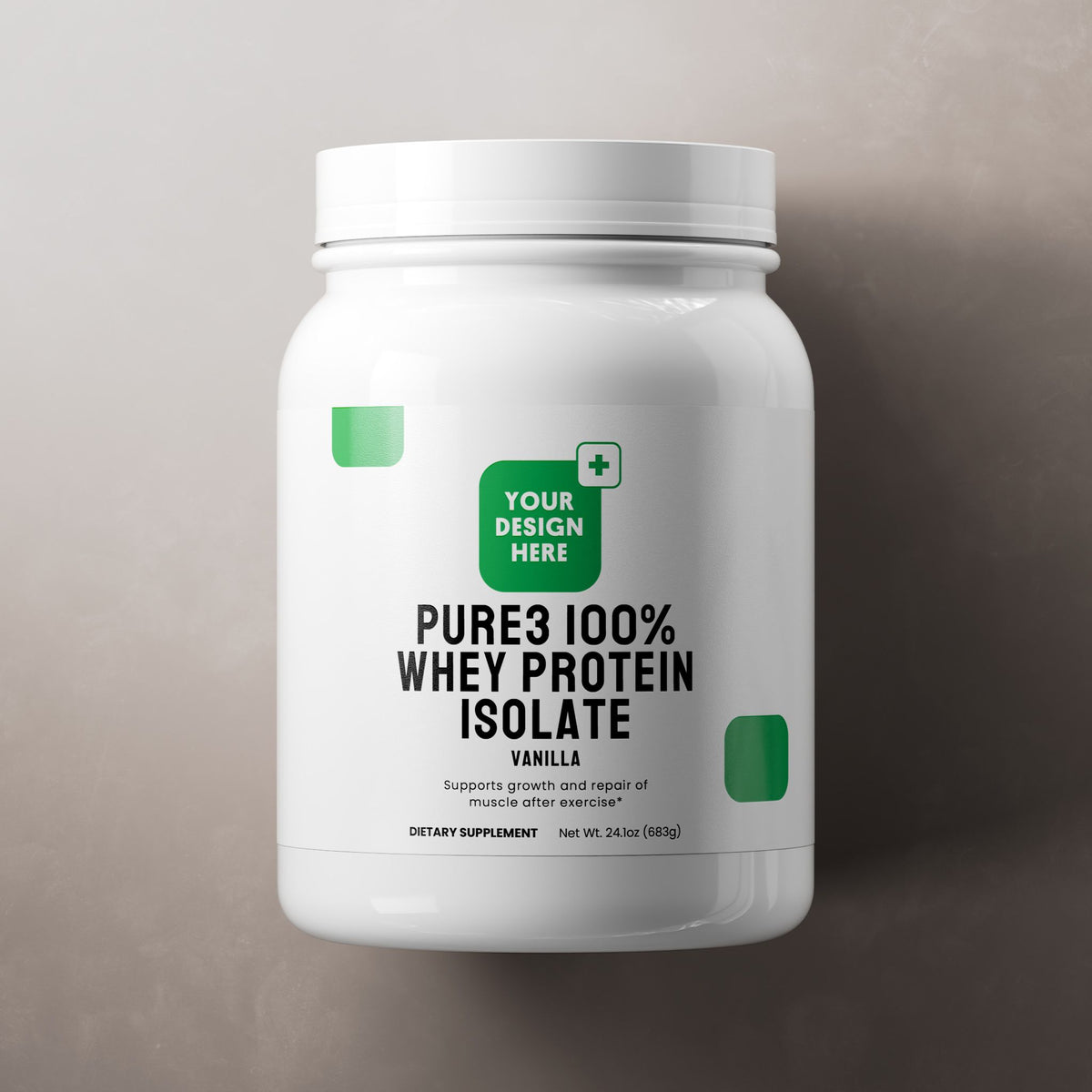 Leanguard Pure3 100% Whey Protein Isolate – Vanilla – product image