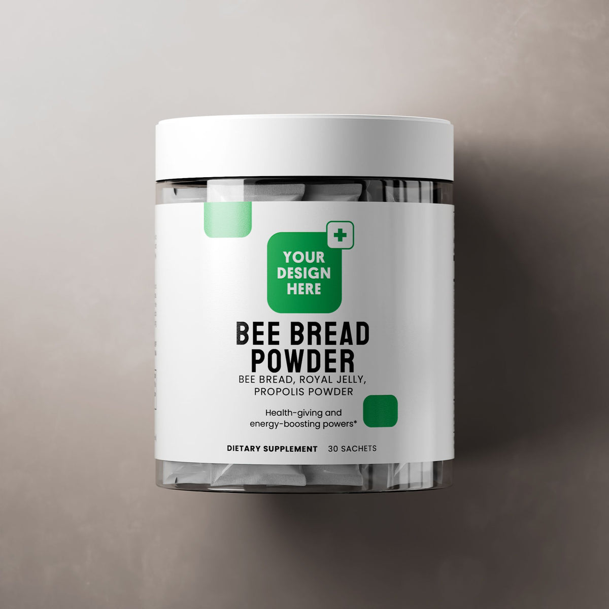Bee Bread Powder source product packaging image