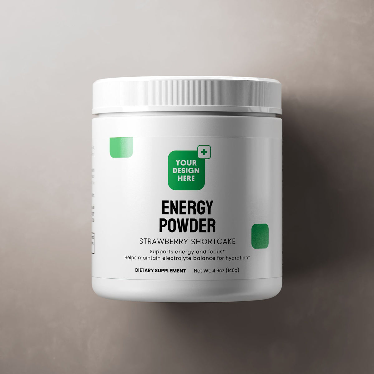 Strawberry Shortcake Energy Powder source product packaging image