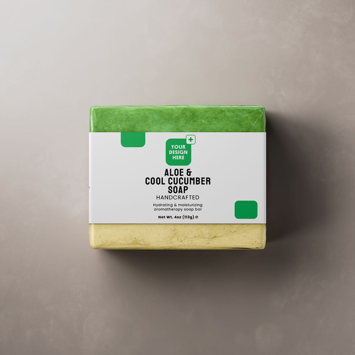 Aloe & Cool Cucumber Soap source product packaging image