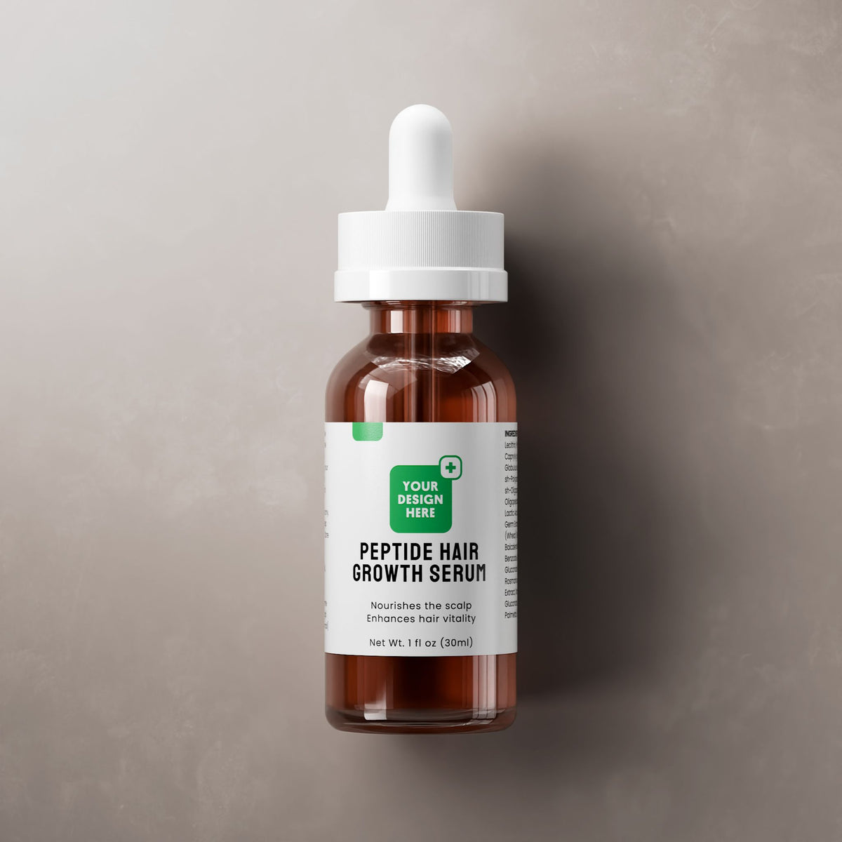 Peptide Hair Growth Serum source product packaging image
