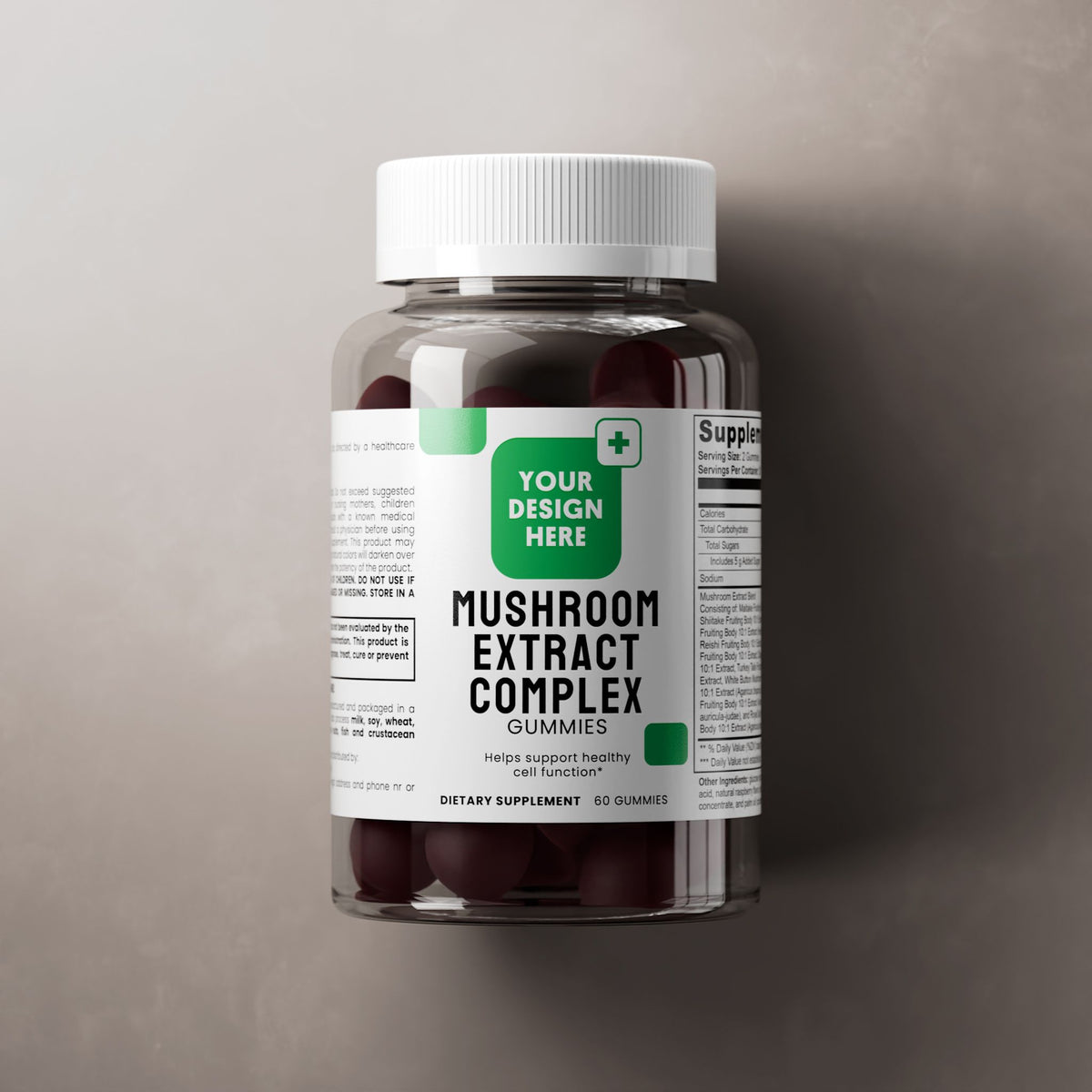 Mushroom Extract Complex source product packaging image