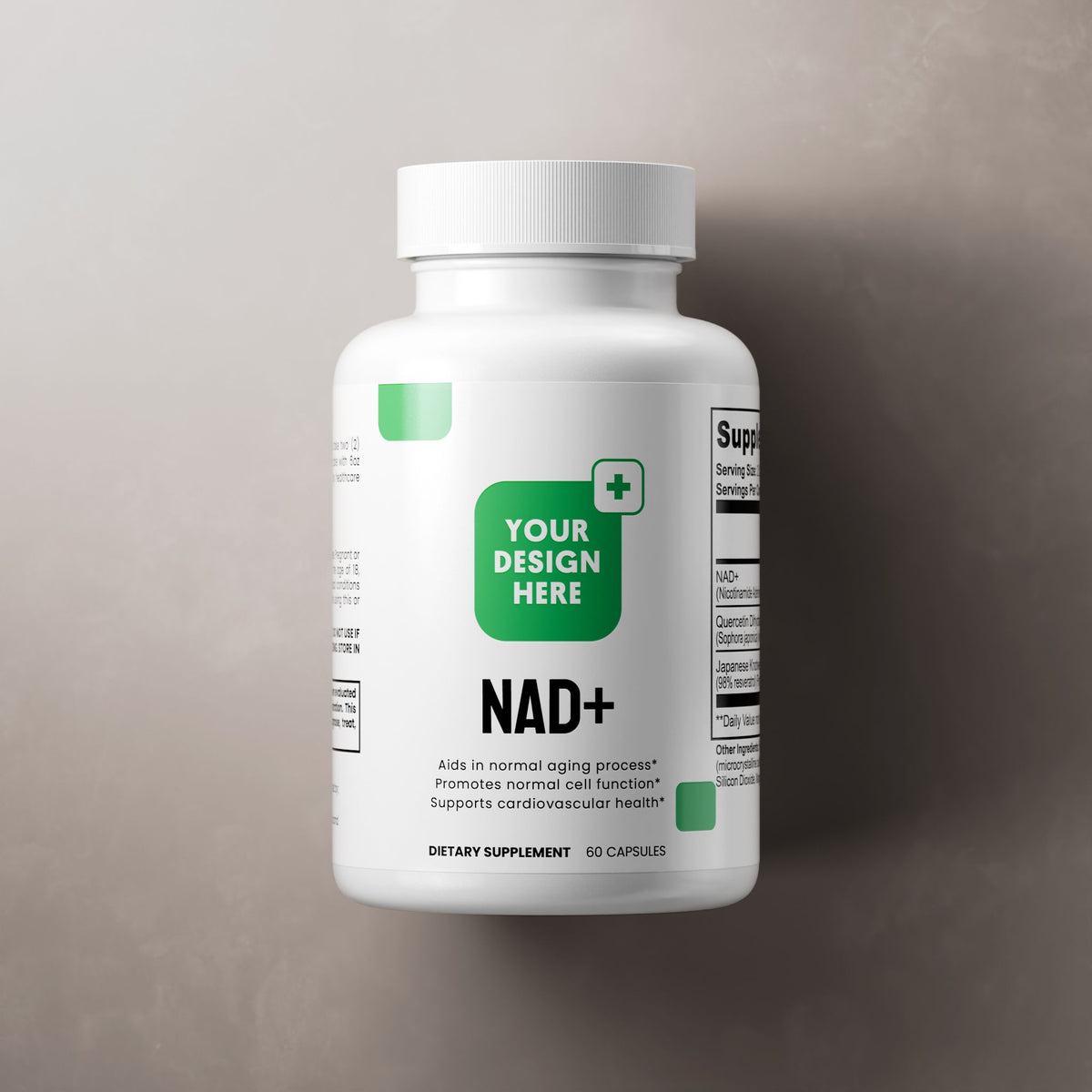 NAD+ source product packaging image
