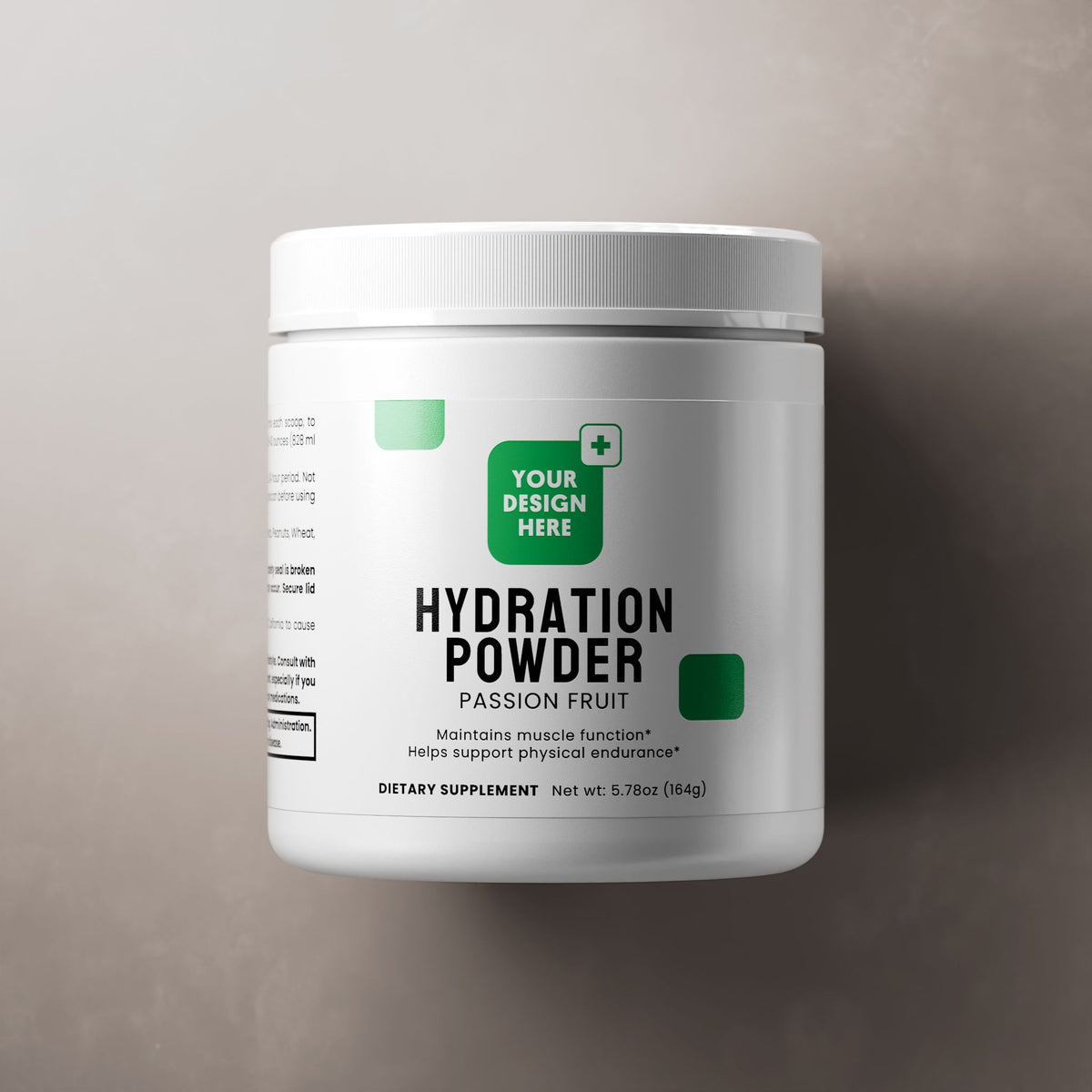 Fizzfree Hydration Powder – Passion Fruit – One scoop, instead of another can