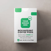 Garagebrew Rich Hazelnut Coffee Pods – Medium Roast – product image