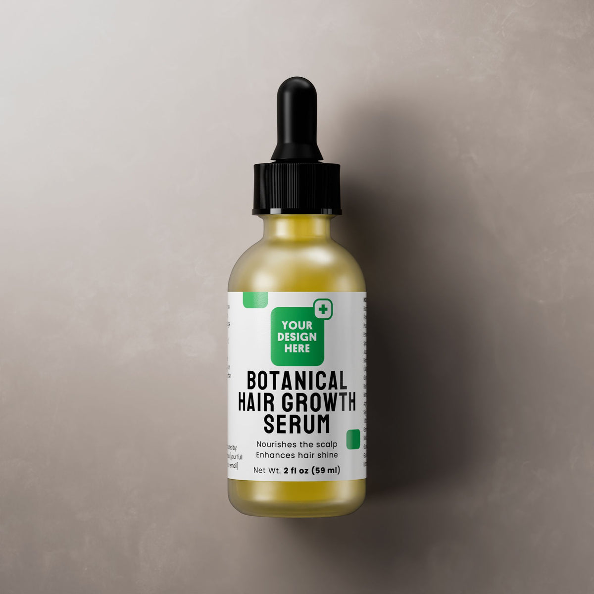 Botanical Hair Growth Serum source product packaging image