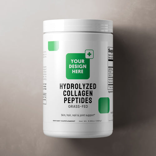 Grass-Fed Hydrolyzed Collagen Peptides source product packaging image