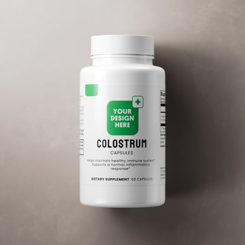 Colostrum Capsules source product packaging image