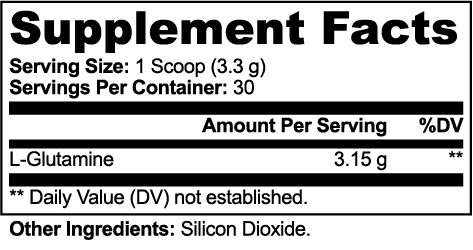 Aminoset L-Glutamine – Recovery, without the bloat