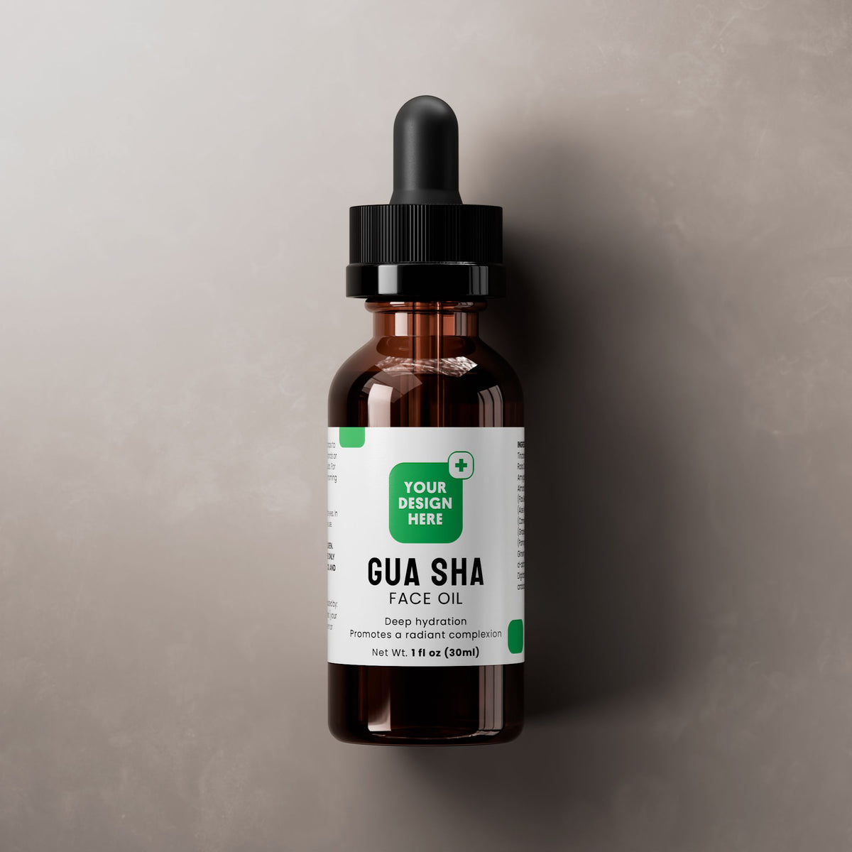 Gua Sha Face Oil source product packaging image